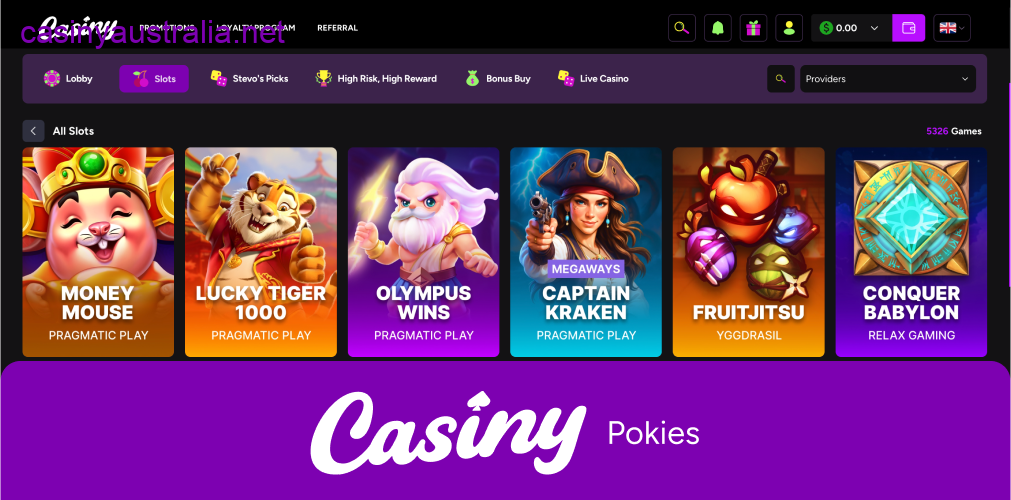 Casiny online pokies collection
