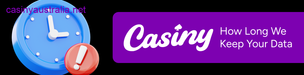 Casiny data retention policy