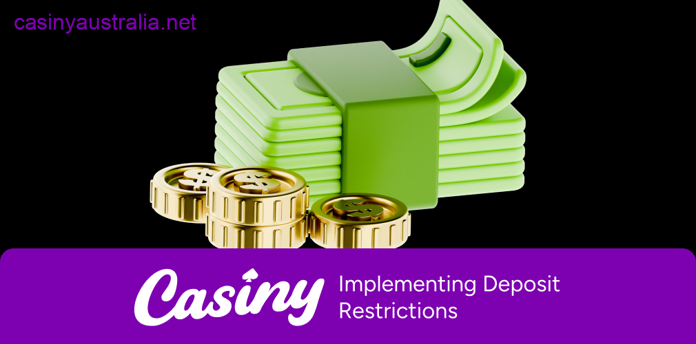 Casiny deposit restrictions setup
