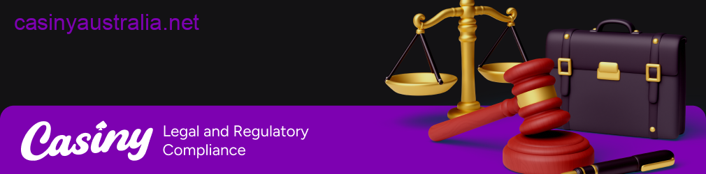 Casiny legal compliance regulations