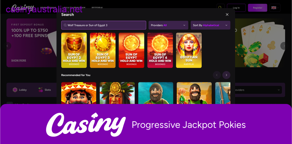 Casiny progressive jackpot pokies slots
