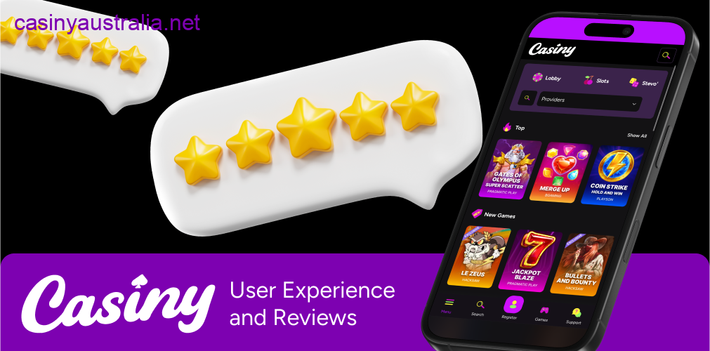 Casiny user experience and reviews