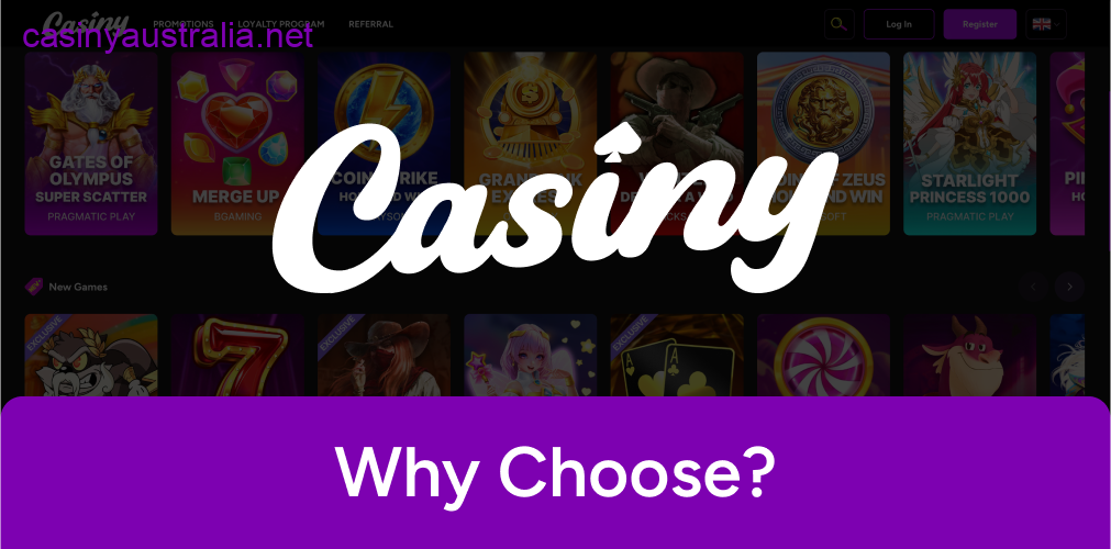 Casiny why choose our casino