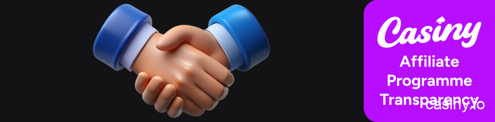 Casiny affiliate program transparency details