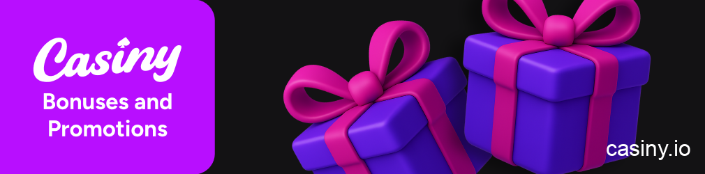 Casiny bonuses promotions and wagering rules