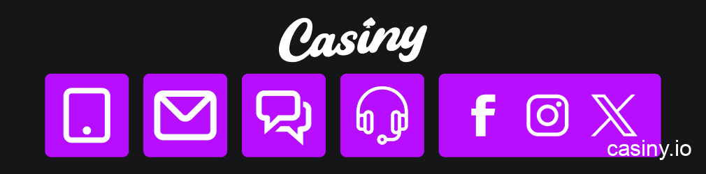 Casiny customer service contact channels list