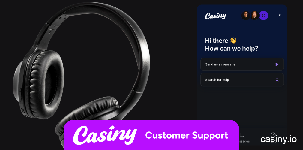 Casiny customer support live chat info