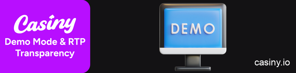 Casiny demo mode and RTP transparency