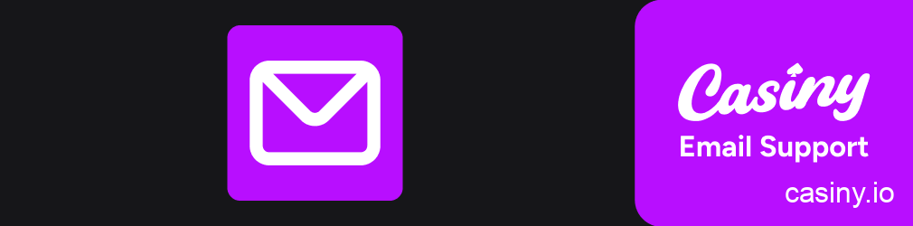 Casiny email support contact instructions