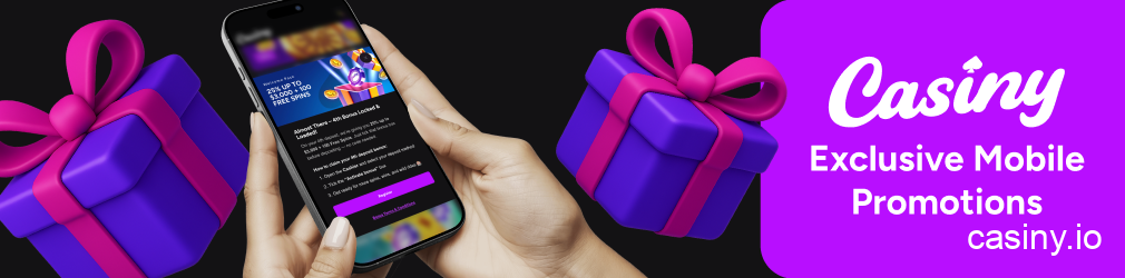 Casiny exclusive mobile promotions offers