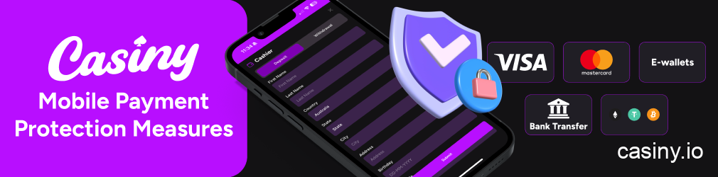 Casiny payment protection mobile app