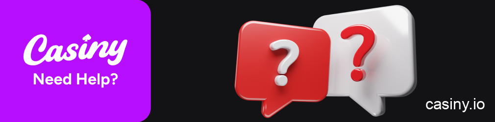 Casiny support contact and help info