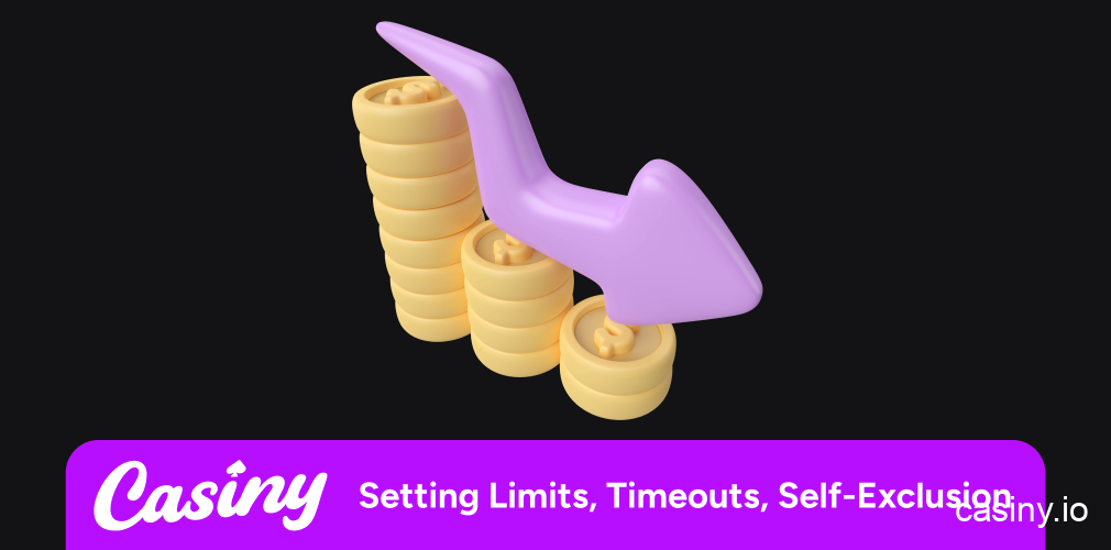 Casiny deposit limits and self-exclusion options